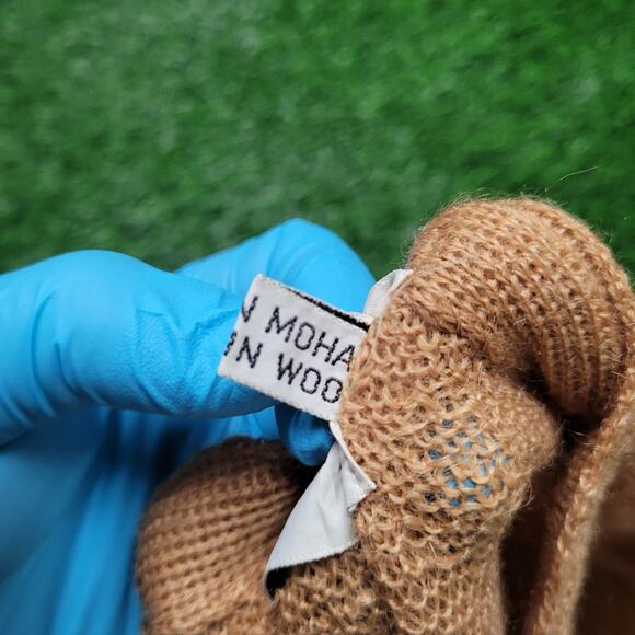 Vintage 60s Mohair Wool Cardigan Sweater Mens S Ivy League Preppy - Picture 12 of 12